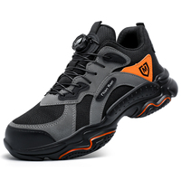Sepatu Kerja Pria Grosir DianSen DS47 Sepatu Safety Anti Slip untuk Bengkel Gudang Pabrik Unisex Bernapas dan Nyaman