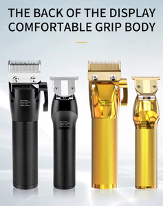 <span class=keywords><strong>Tondeuse</strong></span> à cheveux professionnelle Lanumi LM-2027 pour homme, ensemble de 2 pièces - Sans fil, faible bruit, écran LCD, plusieurs fonctions, anglais - Product Image 5