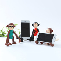 Support de tablette de téléphone portable créatif drôle d'animal de dessin animé avec le logo personnaliser des produits de gadgets de bureau