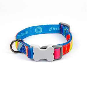 Collar para Perro de Poliéster Estilo Retro MIDEPET, Collar Personalizado Duradero con Cintas de Liberación Rápida y Estampado Colorido - Product Image 4