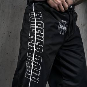 Pantaloni Sportivi in Cotone Premium con Ricamo Personalizzabile, Vita Bassa, Gamba Larga, Stile Casual, Servizio OEM, Eco-Friendly - Product Image 3