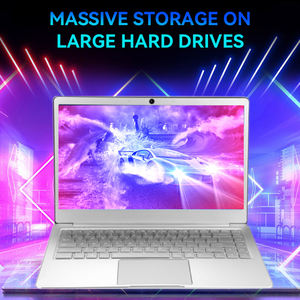 Laptop Mini portabel 14 inci, Laptop ramping 8 + 256GB 1920*1080 Intel kamera Wifi Notebook - Product Image 6