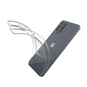 Funda transparente ultrafina para teléfono móvil, carcasa de TPU suave y antiarañazos para Motorola <span class=keywords><strong>Moto</strong></span> E32 G52 G22 E30 Edge X30 - Product Image 5
