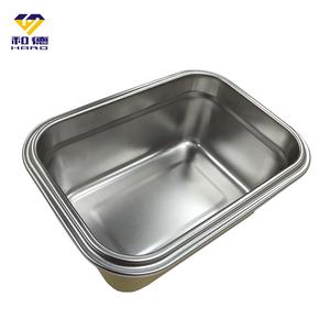 Kotak Makan Siang Bento Kustom Kotak Makan Baja Tahan Karat Persegi Panjang Kotak Makan Siang Logam Kotak Gambar Dalam - Product Image 6
