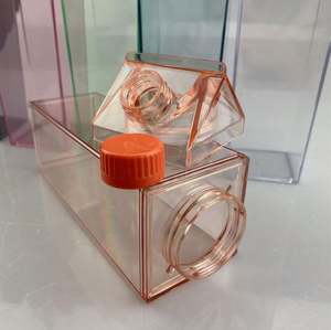 Portable Outdoor Home Use Nice Advertising Gift Plastic Water <b>Bottle</b> Student <b>Milk</b> Carton Box Drinking Cup <b>Bottle</b> <b>With</b> Screw Lid - Product Image 4