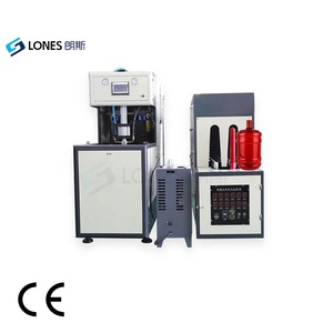 Machine de fabrication de bouteilles de 5 gallons manuelle sûre et de grande qualité LS-B20L semi-automatique pour les bouteilles d'eau PET de <span class=keywords><strong>5L</strong></span> à 22L - Product Image 1