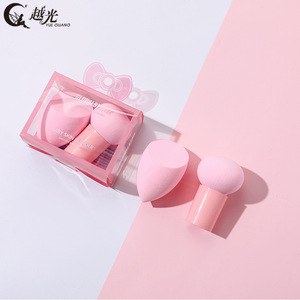 2 éponges <span class=keywords><strong>de</strong></span> maquillage pour le visage, douces, très populaires, éponge <span class=keywords><strong>de</strong></span> beauté pour <span class=keywords><strong>fond</strong></span> <span class=keywords><strong>de</strong></span> <span class=keywords><strong>teint</strong></span>, rose, éponge <span class=keywords><strong>de</strong></span> maquillage avec emballage en PVC - Product Image 2