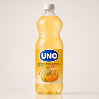 Boisson gazeuse rafraîchissante BENNONE au goût de melon fruité 500ml, boisson pétillante en canette et en bouteille, certifiée ISO Halal