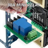 Mini-relais statique miniature scellé 30A à un canal, 12V CC, isolé par optocoupleur, prend en charge le déclenchement par niveaux haut/bas pour la maison intelligente