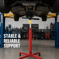 Soporte de Seguridad para Elevación de 2 Toneladas, Trípode Ajustable, Soporte para Elevación de Motor y Caja de Cambios con Pedal para Reparaciones en Garaje