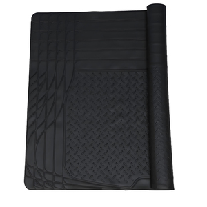 Good Quality Wholesale 4pcs Set PVC Car <b>Floor</b> Mats Foot Trunk Pad Carpet Liner for Car <b>Seat</b> - Product Image 5