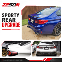 Aileron arrière en fibre de carbone sèche ZESON style PRO pour BMW Série 5 G30 M5 F90 540i 530i 2017-2023