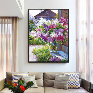 <span class=keywords><strong>Pas</strong></span> <span class=keywords><strong>cher</strong></span> en gros couture artisanat fleur peinture kit <span class=keywords><strong>point</strong></span> <span class=keywords><strong>de</strong></span> <span class=keywords><strong>croix</strong></span> - Product Image 2