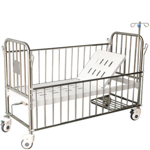 BDB01 однофункциональная педиатрическая кровать из нержавеющей стали с каркасом для детской больничной медицинской койки - Product Image 1