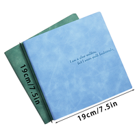 2024 Mini cuaderno con cubierta de cuero Nuevo diseño simple y de moda 100 hojas para la escuela Cuaderno barato para niños