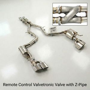 Système d'échappement Cat-Back Valvetronic en acier inoxydable ING avec tuyau en Z pour Mercedes-Benz <span class=keywords><strong>E55</strong></span> W211 5.5L 70mm Performance Vente en gros - Product Image 1