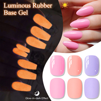 MTSSII Vente Directe d'Usine - Kit de Gel à Ongles Lumineux 3 Couleurs Professionnel Longue Durée Sans TPO ni HEMA