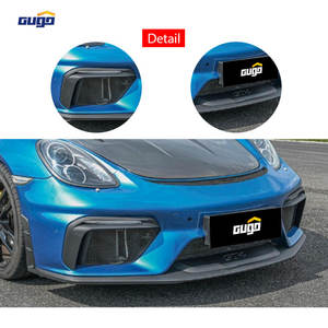 Ensemble de pare-chocs avant GUGO pour <span class=keywords><strong>Porsche</strong></span> Cayman 981 Conversion en 982 GT4 Facelift Package Ensemble de panneaux de carrosserie avant - Product Image 4