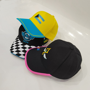 男女兼用クリーミーホワイト野球帽ヴィンテージスタイルOEM卸売刺繍サンドイッチビルお父さん帽子男性 & 女の子 - Product Image 3