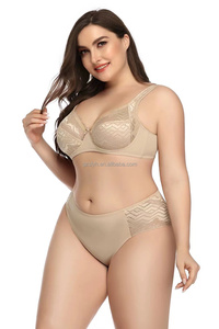 Set <span class=keywords><strong>reggiseno</strong></span> e biancheria intima da donna a 2026 dimensioni di una placca, traspirante, <span class=keywords><strong>trasparente</strong></span>, pizzo ricamato dietro <span class=keywords><strong>reggiseno</strong></span> a filo - Product Image 3