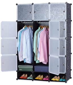 Armadio a Cubi in Plastica per Bambini all'Ingrosso di Fabbrica Montaggio Semplice Mobile Contenitore Pieghevole per Neonati Guardaroba per Casa e Camera da Letto - Product Image 6