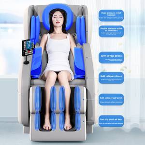 Nuovo Prodotto di Tendenza 2025 OEM Poltrona Massaggiante Smart 8D Zero Gravity con Cuscino a U Riscaldamento Polpacci Schermo Tattile LCD per Uso Domestico Corpo Intero - Product Image 4