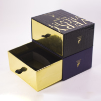 Boîte cadeau de parfum à tiroir à prix compétitif de luxe personnalisée bouteille de parfums bouteilles vides en verre avec boîte pour emballage de parfum