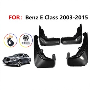 FOR Mercedes-Benz E-Class Sport Mudguards 553 Black PP PC PVC Tire Deflectors For 2014 And 08-2013 <b>Models</b> - Product Image 1