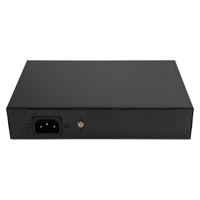Commutateur PoE intelligent AI 8 ports avec 2 ports Gigabit Uplink, mode VLAN CCTV, réinitialisation automatique, hub de commutation 48V, commutateur PoE