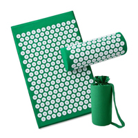 Huayi tapis de Yoga écologique tapis de Massage tapis d'acupression pantoufle de Massage acupression bio Shakti tapis d'acupuncture et ensemble d'oreillers