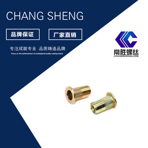 Tuerca Remachable Chang Sheng M6x12, Color Zincado, Grado A, Nivel 4.8, Para la Industria de la Construcción - Product Image 4
