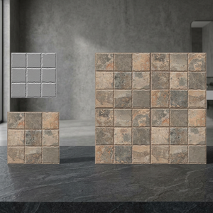Dalles de parking en porcelaine dure 400x400mm (40x40cm) pour extérieur, antidérapantes, en céramique, pour sols de voiture - Exportation directe usine - Product Image 4
