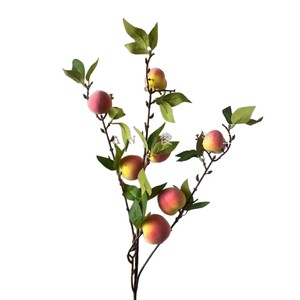 Junheyuan Branche de mangue artificielle avec feuilles pour la décoration de la maison, les mariages et les accessoires de photographie, haute fidélité - Product Image 5