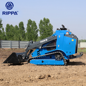 Rippa China Factory <span class=keywords><strong>Loader</strong></span> Hersteller Neuer Mini-Kompakt lader 1 Tonne 1,2 Tonnen Kompakt lader mit 4-in-1-Schaufel - Product Image 6