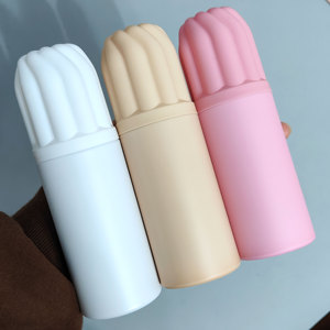 Vendita all'ingrosso della fabbrica Custom Private Label Berretto Beige Rosa Nude frustato frusta Shampoo schiuma crema con Logo - Product Image 1