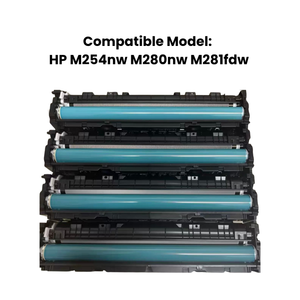 Cartouche de toner remanufacturée 203A CF540A-CF543A Toner laser couleur pour <span class=keywords><strong>HP</strong></span> <span class=keywords><strong>Color</strong></span> <span class=keywords><strong>LaserJet</strong></span> <span class=keywords><strong>Pro</strong></span> M254nw M280nw M281fdn <span class=keywords><strong>M281fdw</strong></span> - Product Image 2