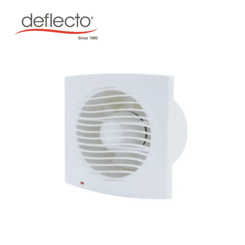 Ventilateur de salle de bain CE de haute qualité fenêtre de Ventilation de toilette domestique silencieuse et ventilateurs de ventilation muraux moteur à courant alternatif