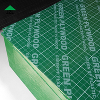 Panneau de coffrage en PVC phénolique de 18 mm, étanche, en pin vert, filmé, contreplaqué E1 de première qualité, écologique, pour extérieur