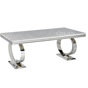 Bộ bàn ăn hiện đại 6 người, mặt bàn kính đá cẩm thạch, khung thép không gỉ, gồm bàn và ghế, bộ bàn ăn - Product Image 6