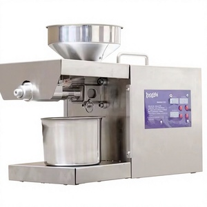 Machine d'extraction et de fabrication d'huile de haute qualité, mini, entièrement automatique, pour arachides, moringa, graines de tournesol et huile d'olive - Product Image 1