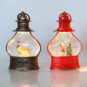 Nuevo artículo 2026: Linterna LED de Navidad con líquido, 1L, blanco cálido, plástico ecológico, funciona con 3 pilas LR44 - Product Image 1