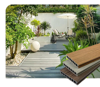 Planches de terrasse en composite bois-plastique Tercel, anti-UV, durables, co-extrudées, WPC