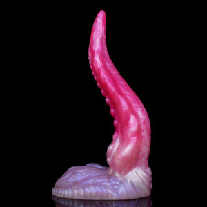 Simulation de godes d'animaux en PVC érotique pour adultes, tentacule de pieuvre, plug anal, alien, loup, cheval, coq, cour arrière - Product Image 2