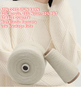 Hilo de lana polar ártica 18S/2, hilo de punto suave y esponjoso de alta elasticidad 42A28N30PBT, venta al por mayor directa de fábrica, hilo cálido para invierno - Product Image 1