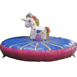 Juego inflable <span class=keywords><strong>de</strong></span> unicornio para niños, juguete inflable para montar en forma <span class=keywords><strong>de</strong></span> toro o caballo - Product Image 1
