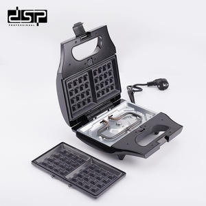 Dsp Dansong <b>Waffle</b> <b>Maker</b> 21.6 X 12 Cm Electric Sandwich <b>Maker</b> With Keep Warm Setting - Product Image 3