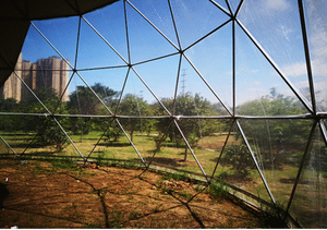 Directo de fábrica, venta al por mayor, tienda de campaña automática, cúpula hemisférica impermeable para acampar al aire libre familiar, vela de poliéster de aluminio - Product Image 2