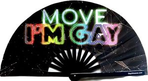 Abanico de mano plegable de bambú premium de 33 cm (13 pulgadas) para baile, con sonido fuerte, personalizado, estilo chino, para fiestas rave - Product Image 2