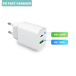 Travel Charger For Mobile Telefono 18w 20w Original Celular Tipo C Cargadores Para Celular For Para Iphone Samsung Apple Xiaomi