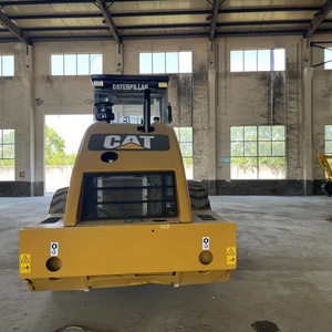 Rodillo Compactador Usado CAT CS683E Caterpillar, Rodillo Compactador Pesado para Carreteras, Máquina de Construcción de Ingeniería Usada - Product Image 5